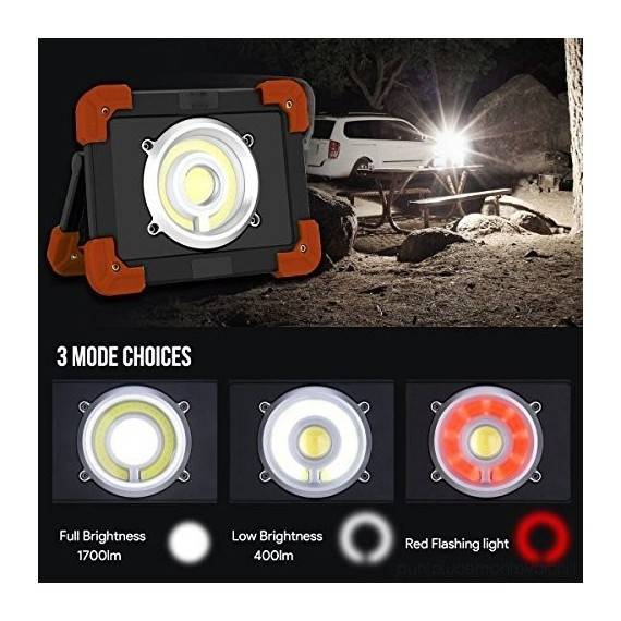 SAURON: Proiector LED reincarcabil, 20W, 1200 lm