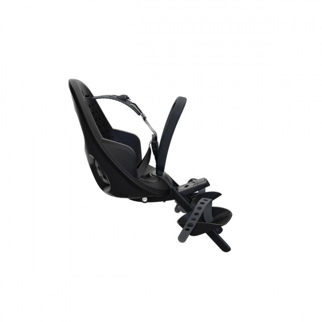 Scaun pentru copii, cu montare pe bicicleta in fata - Thule Yepp 2 Mini Front mounted, Midnight Black