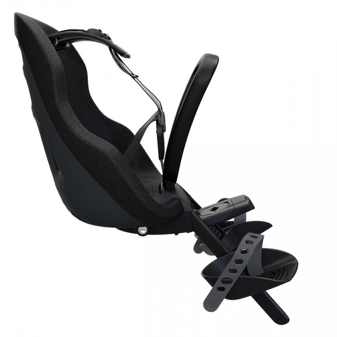 Scaun pentru copii, cu montare pe bicicleta in fata - Thule Yepp Nexxt 2 Mini Front mounted, Midnight Black