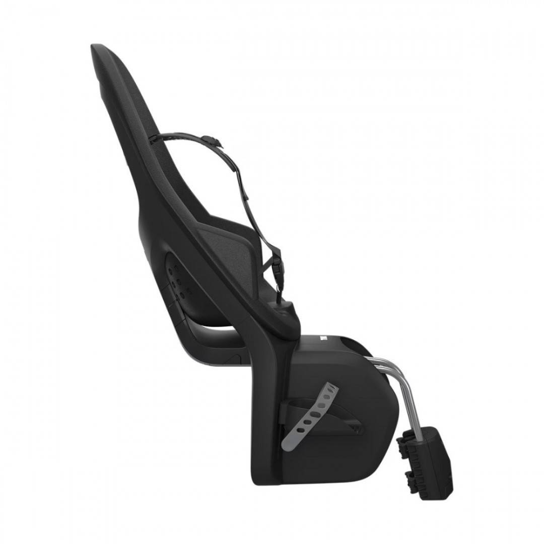Scaun pentru copii, cu montare pe bicicleta in spate - Thule Yepp 2 Maxi Frame mount, Midnight Black