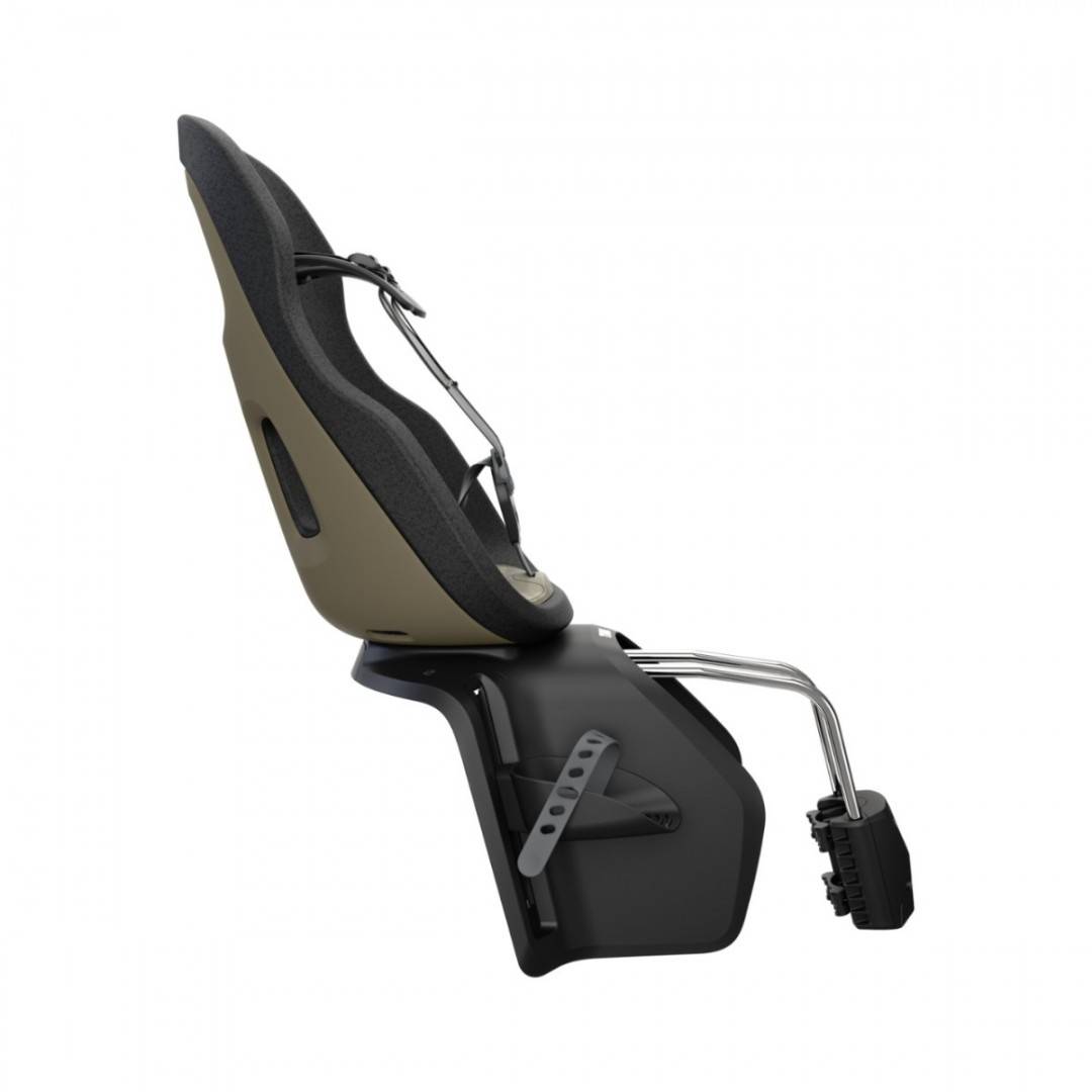 Scaun pentru copii, cu montare pe bicicleta in spate - Thule Yepp 2 Maxi Frame mounted, Deep Khaki
