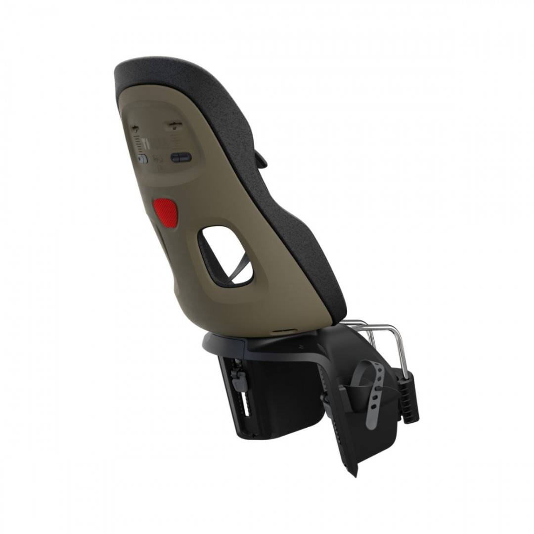 Scaun pentru copii, cu montare pe bicicleta in spate - Thule Yepp 2 Maxi Frame mounted, Deep Khaki