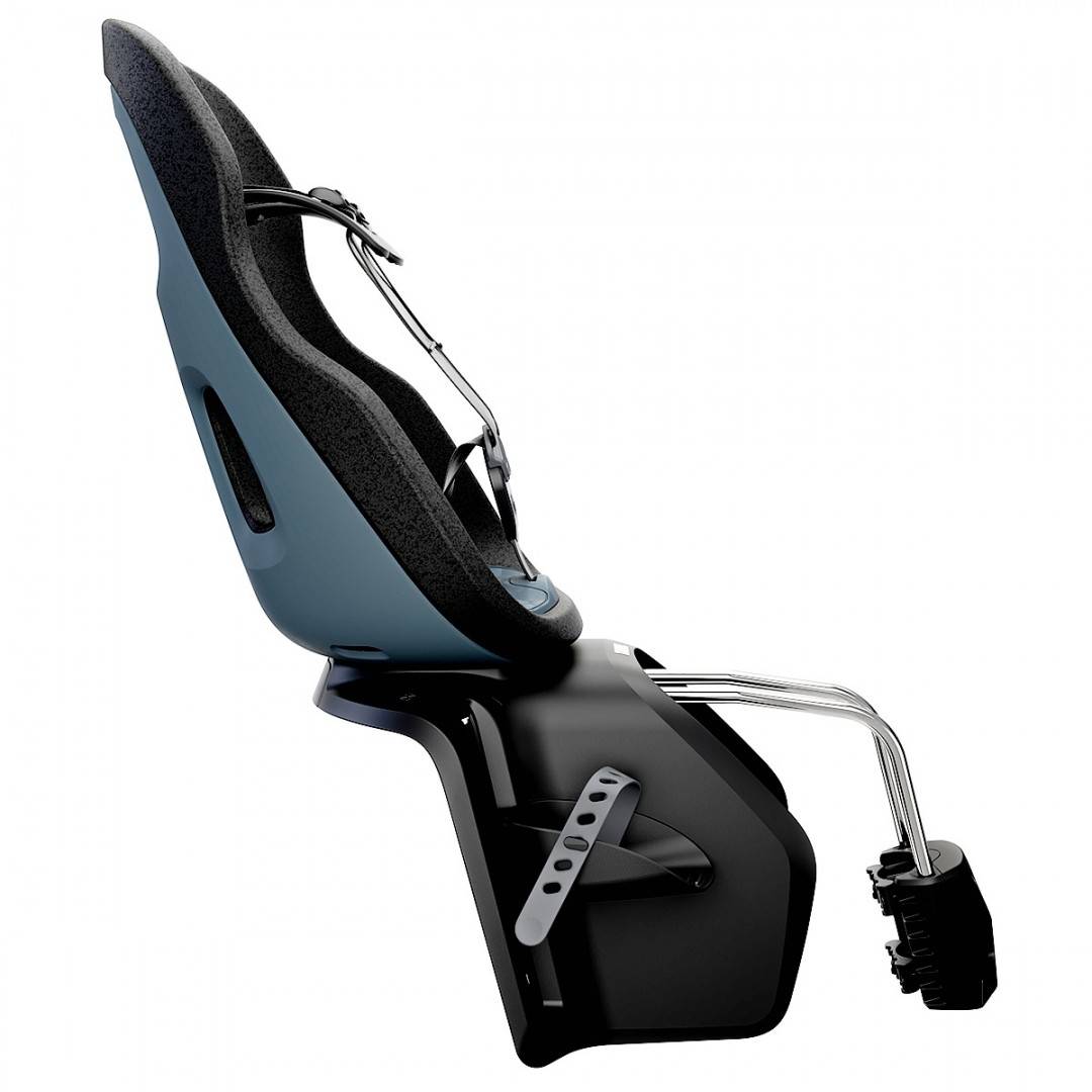 Scaun pentru copii, cu montare pe bicicleta in spate - Thule Yepp Nexxt 2 Maxi Frame mounted, Dark Slate