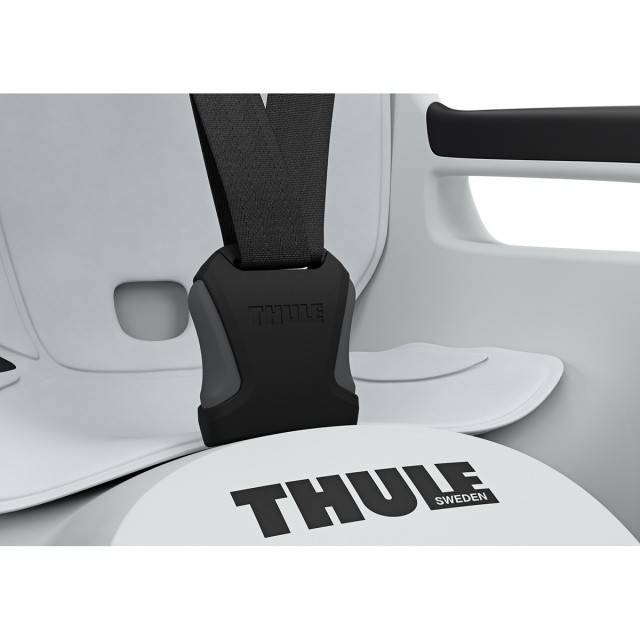 Scaun pentru copii, Thule RideAlong2 Light Grey, cu montare pe bicicleta in spate