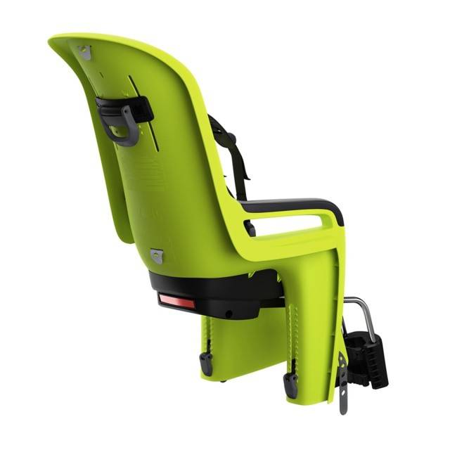 Scaun pentru copii, Thule RideAlong2 Zen Lime Green, cu montare pe bicicleta in spate
