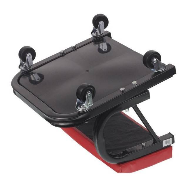 Scaun service auto cu sertar si roti