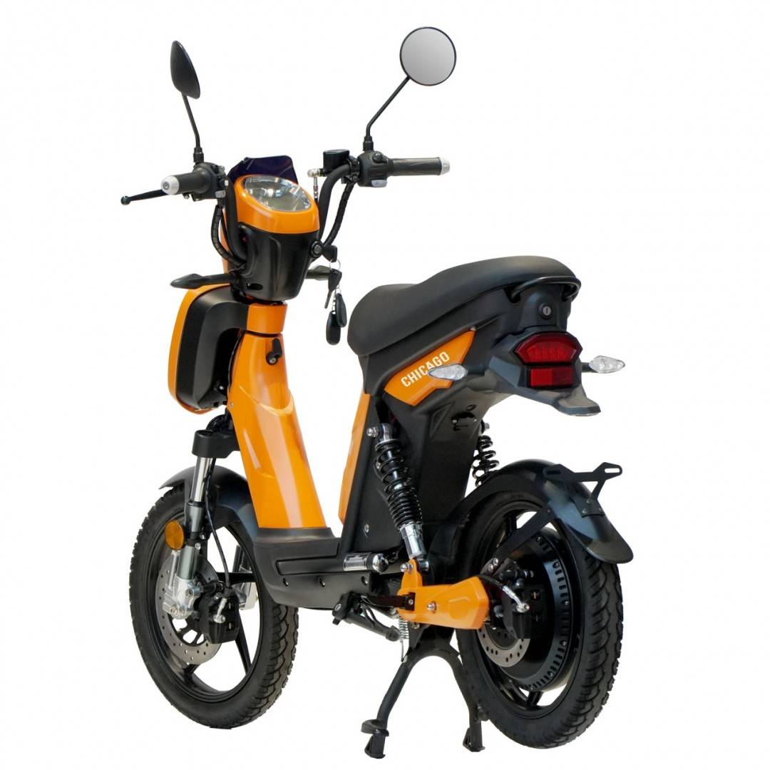 Scuter electric Samus Chicago-18T800-48V26-Portocaliu CIV INCLUS