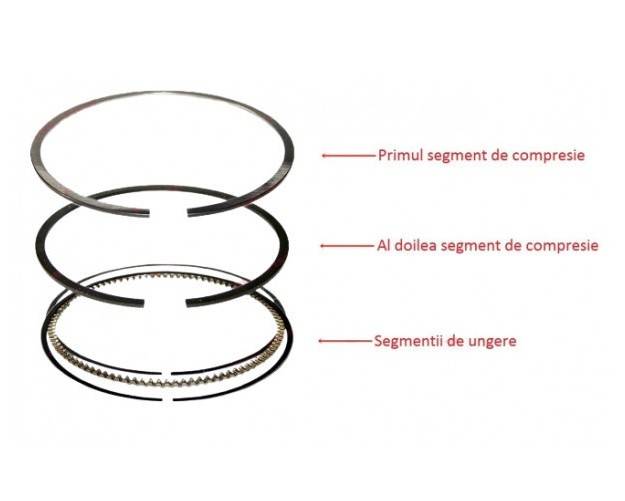 Segmenti scuter 4T 50cc 39mm cal.2