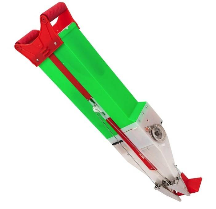 Semanator manual pentru seminte (cu dispenser pentru fertilizator)
