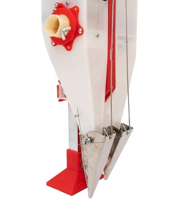 Semanator manual pentru seminte (cu dispenser pentru fertilizator)