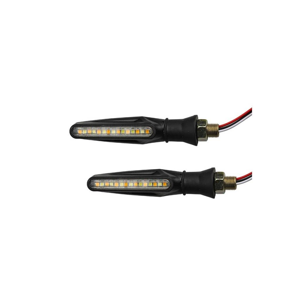Semnalizare moto LED 12V galbena