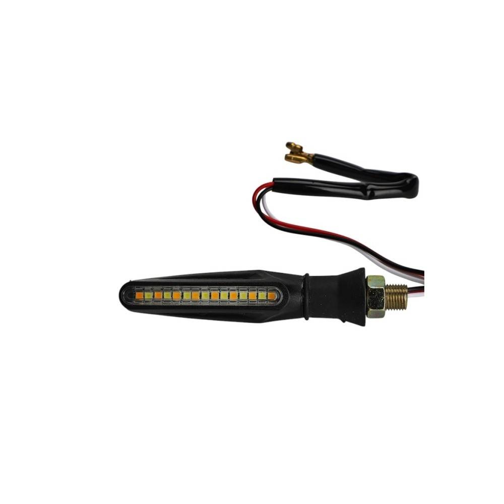 Semnalizare moto LED 12V galbena