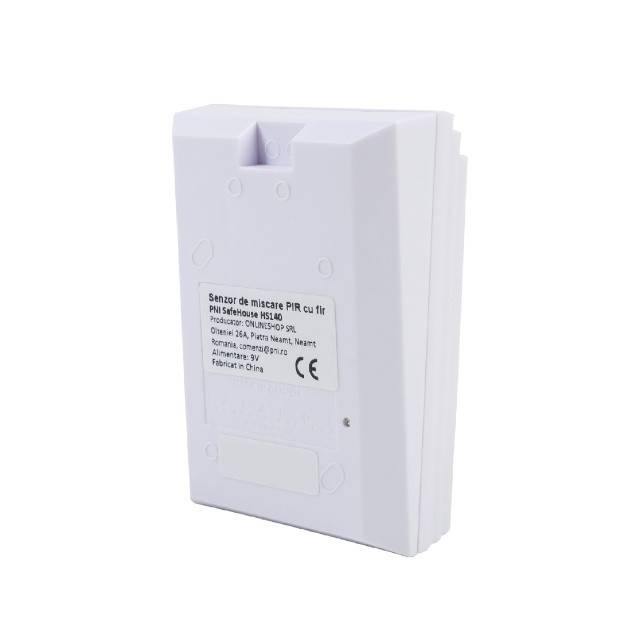 Senzor de miscare PIR cu fir PNI SafeHouse HS140 pentru sisteme de alarma compatibil cu PNI HS600 si PNI HS650