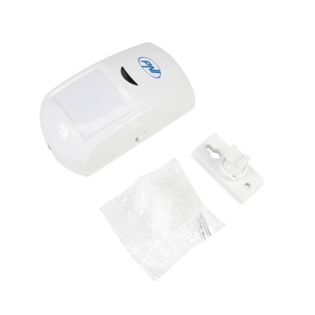 Senzor de miscare PIR PNI SafeHouse HS004, pentru sisteme de alarma wireless, cu imunitate la animale, sensibilitate reglabila