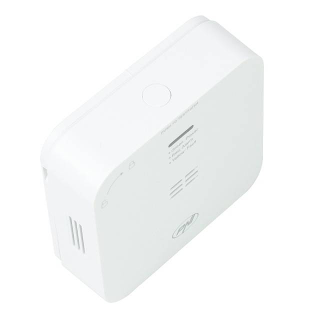 Senzor de monoxid de carbon (CO) PNI SafeHouse HS281 cu Wi-Fi, control din aplicatia Tuya Smart, alimentare baterii AA, 85dB, alarma sonora si