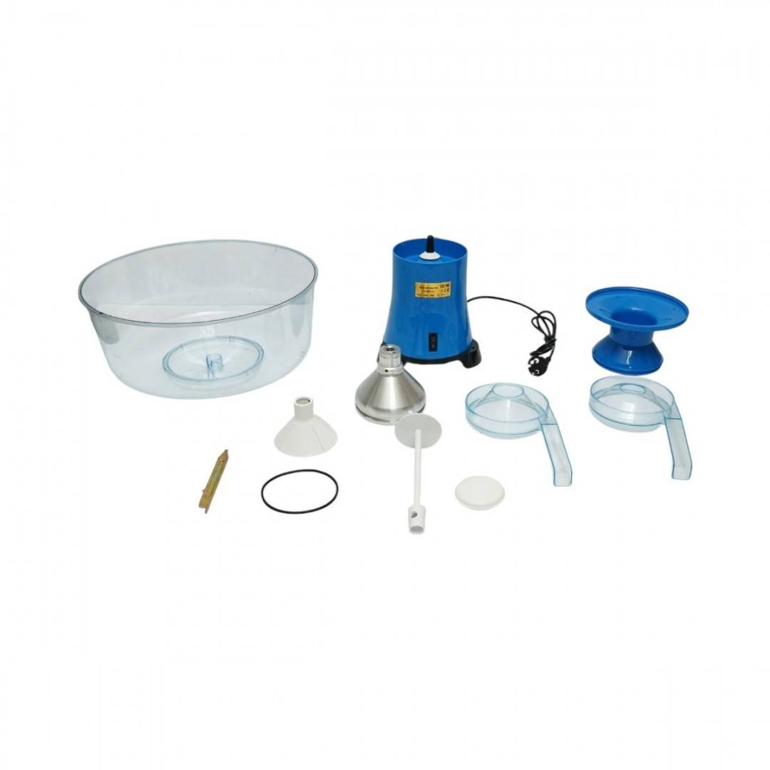 Separator smantana din lapte sau pentru degresat automat 60W, 220V, recipient plastic 7L, capacitate 80 L/h