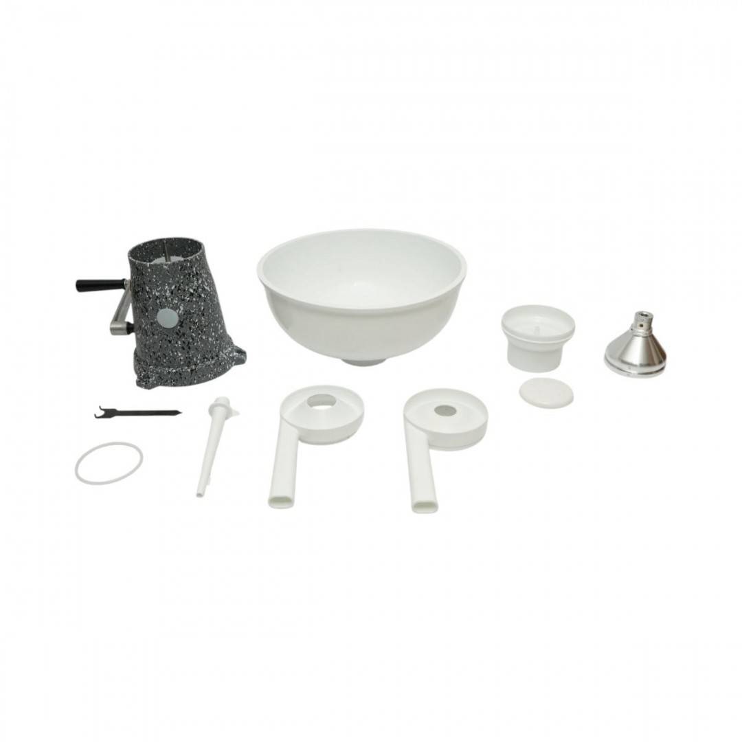 Separator smantana din lapte sau pentru degresat manual, recipient plastic 7L, capacitate 80 L/h