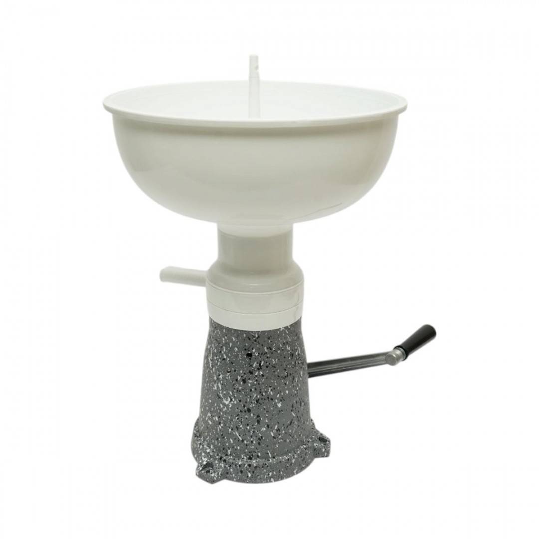 Separator smantana din lapte sau pentru degresat manual, recipient plastic 7L, capacitate 80 L/h