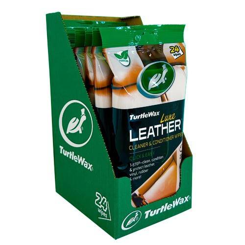 Servetele suprafete din piele 24buc TURTLE WAX