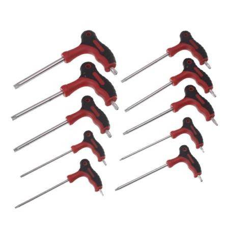 Set 10 Chei Hexagonale maner T