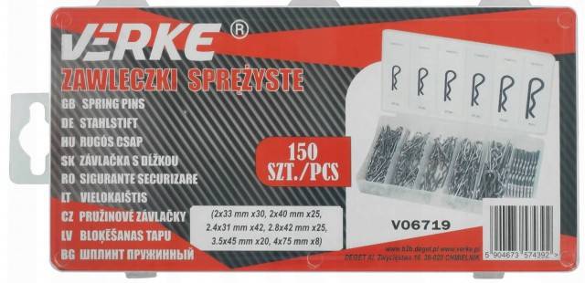 Set 150 Sigurante de securizare VERKE
