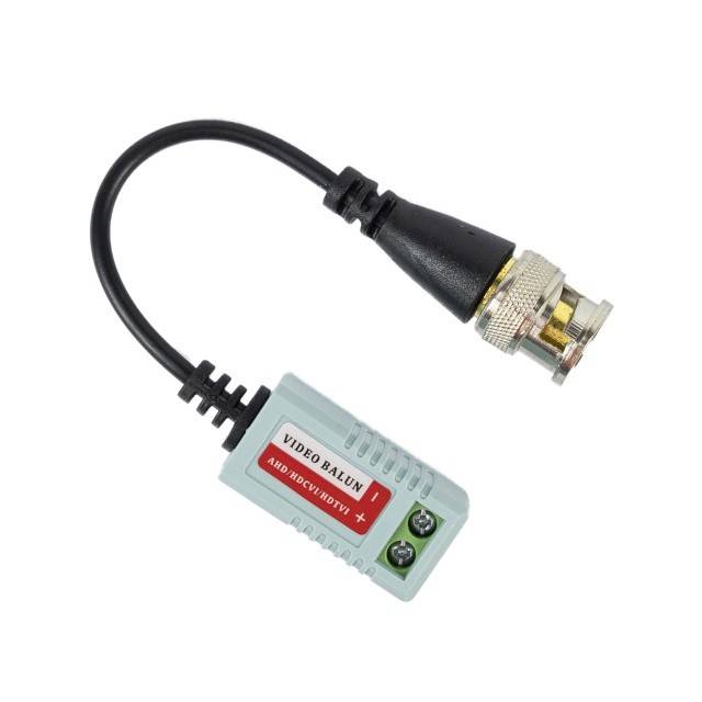 Set 2 Adaptori CCTV PNI 201C Video Balun Pasiv BNC pe fir 600m pt. cablu CAT5
