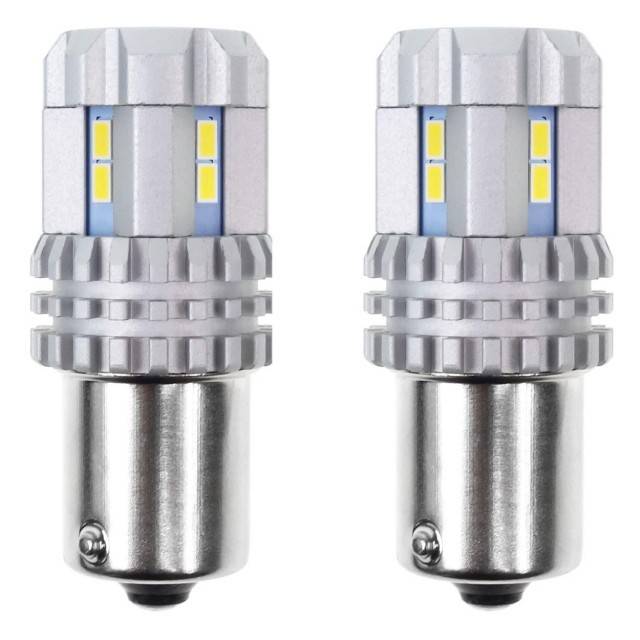Set 2 becuri auto LED CANBUS 3020 22SMD 1156 BA15S P21W R10W R5W 12V/24V