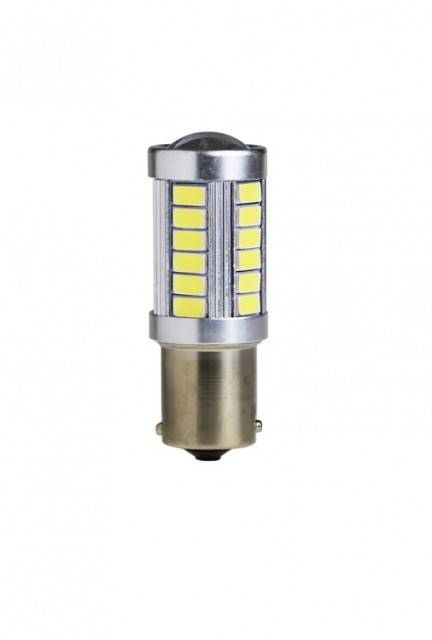 Set 2 becuri LED auto CANBUS, p21w ba15s 12/24V BOSMA