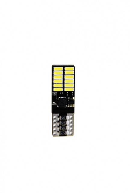 Set 2 becuri LED auto CANBUS, T10 12/24V BOSMA
