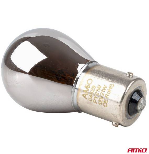 Set 2 becuri PY21W 12V 21W Amio