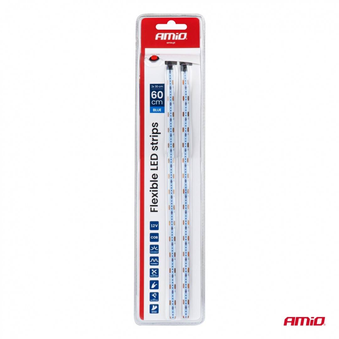 Set 2 benzi led 2x30 cm 12 V Amio