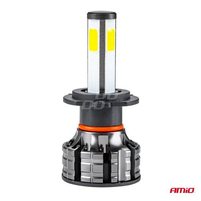 Set 2 buc bec LED H7 COB