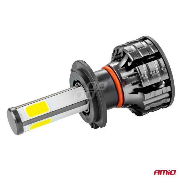 Set 2 buc bec LED H7 COB