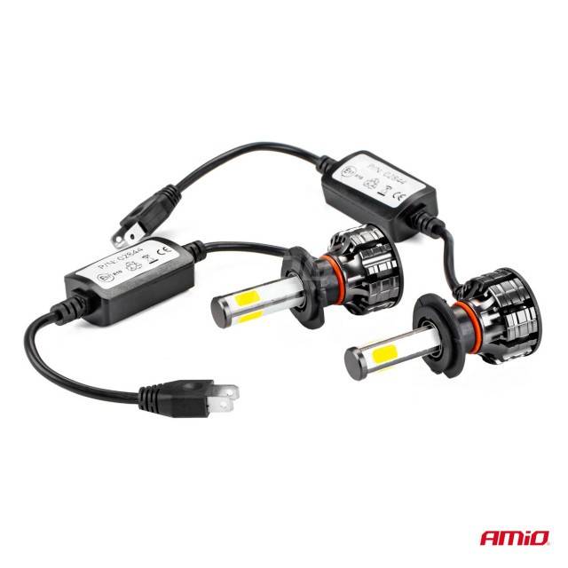 Set 2 buc bec LED H7 COB