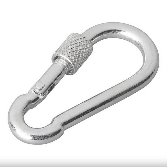 Set 2 buc Carabina metalica 6x60mm cu prindere de siguranta
