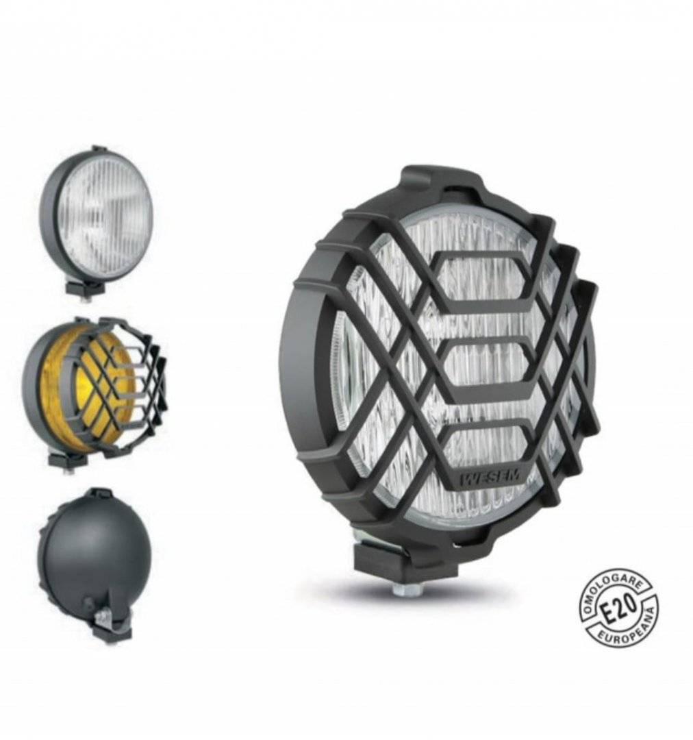 Set 2 buc Proiectoare ceata fi159, cu grila