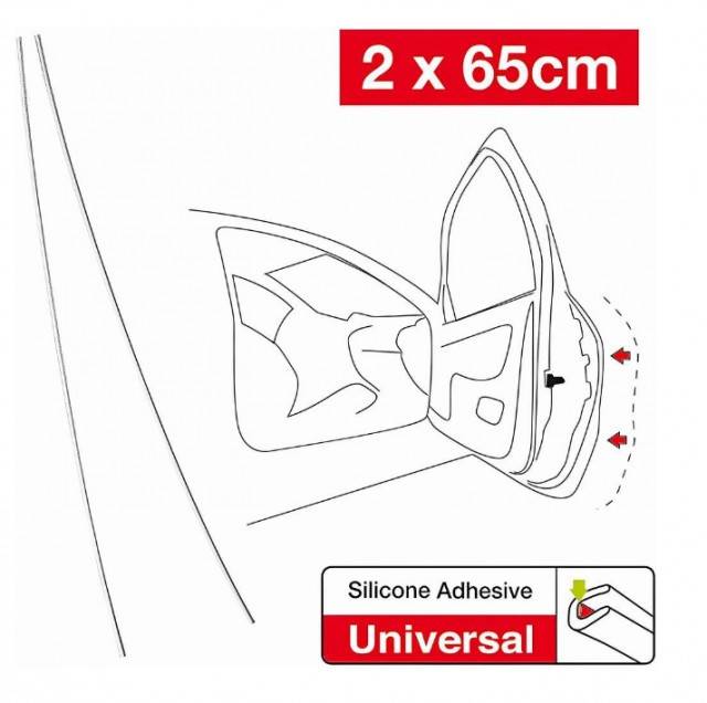 Set 2 bucati bandou protectie usa, 2x 65cm