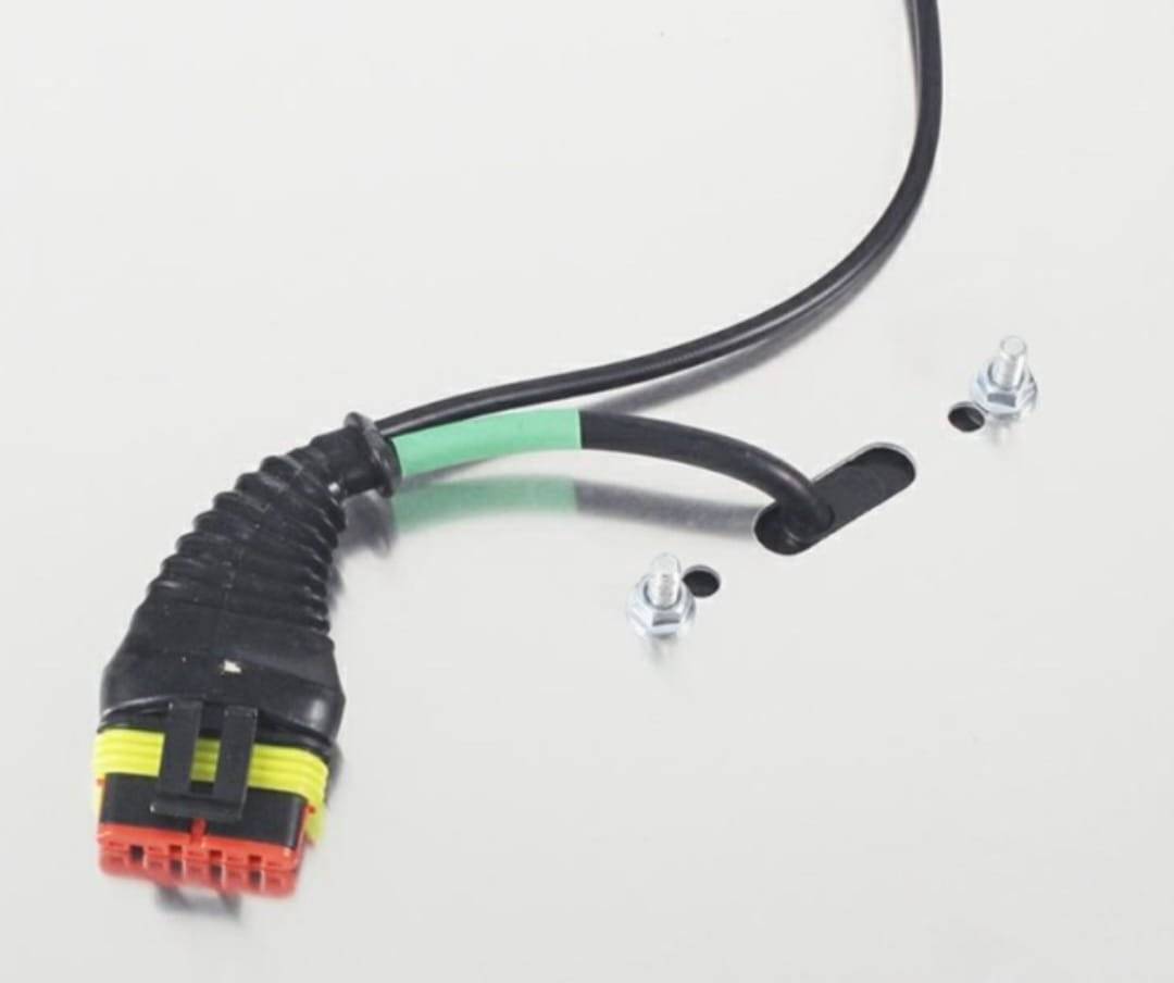 Set 2 placute gabarit cu lampi de stop 42,3 x 42,3