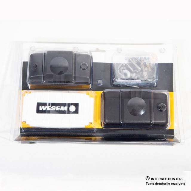 Set 2 Proiectoare 138x78, faza lunga, cu aparatoare