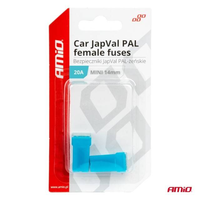 Set 2 sigurante auto MINI JAPVAL PAL 20A