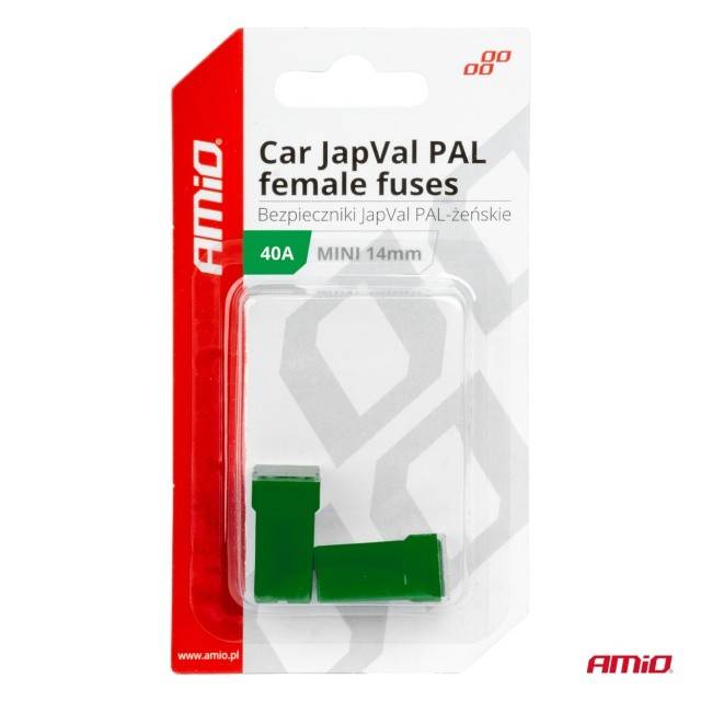 Set 2 sigurante auto MINI JAPVAL PAL 40A