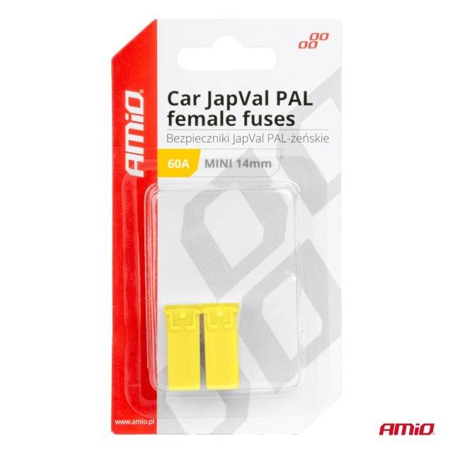 Set 2 sigurante auto MINI JAPVAL PAL 60A