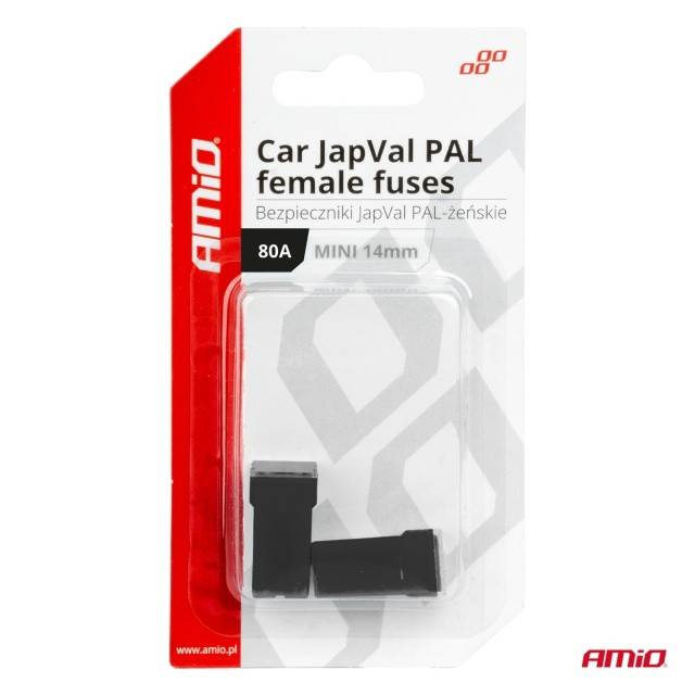 Set 2 sigurante auto MINI JAPVAL PAL 80A