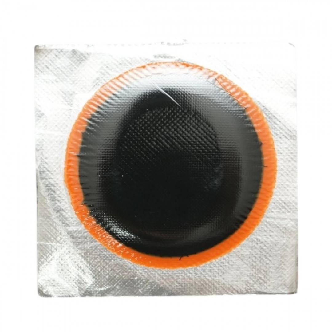 Set 25 petice vulcanizare rotunde 40mm + 1 tub adeziv Super Valcarn G 22ml pentru camere de aer M2-A Maruni made in Japan
