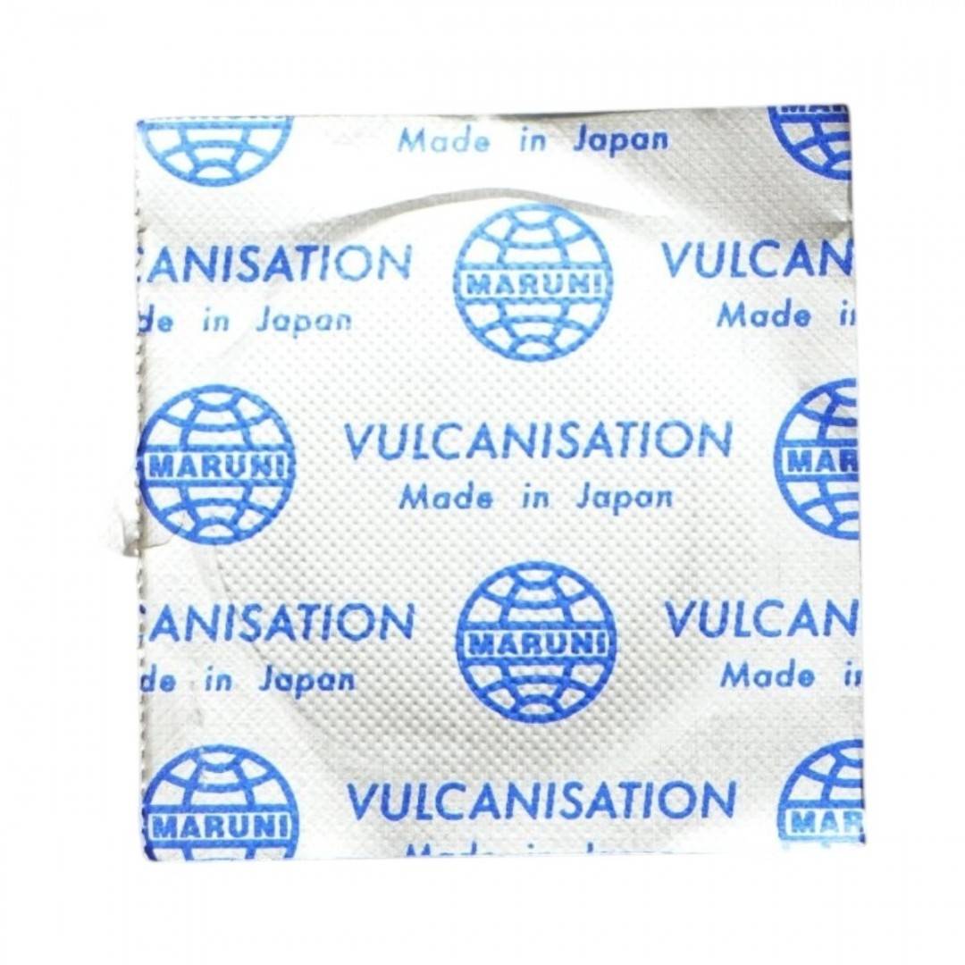 Set 25 petice vulcanizare rotunde 40mm + 1 tub adeziv Super Valcarn G 22ml pentru camere de aer M2-A Maruni made in Japan