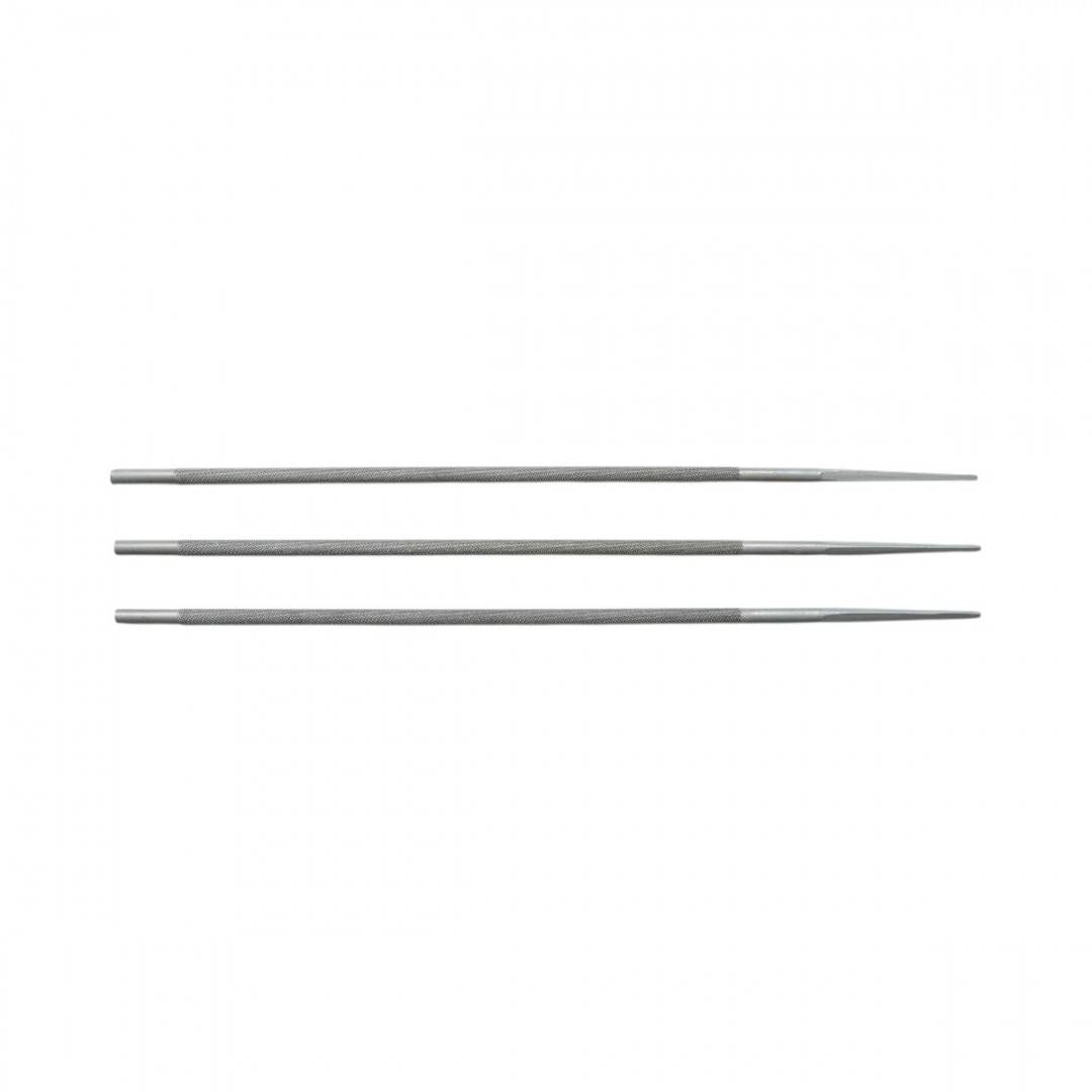 Set 3 pile rotunde ascutit lant drujba 5x200mm 13/64 inch