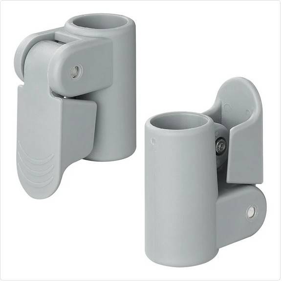 Set 4 cleme blocatoare tevi cort 25-28 mm