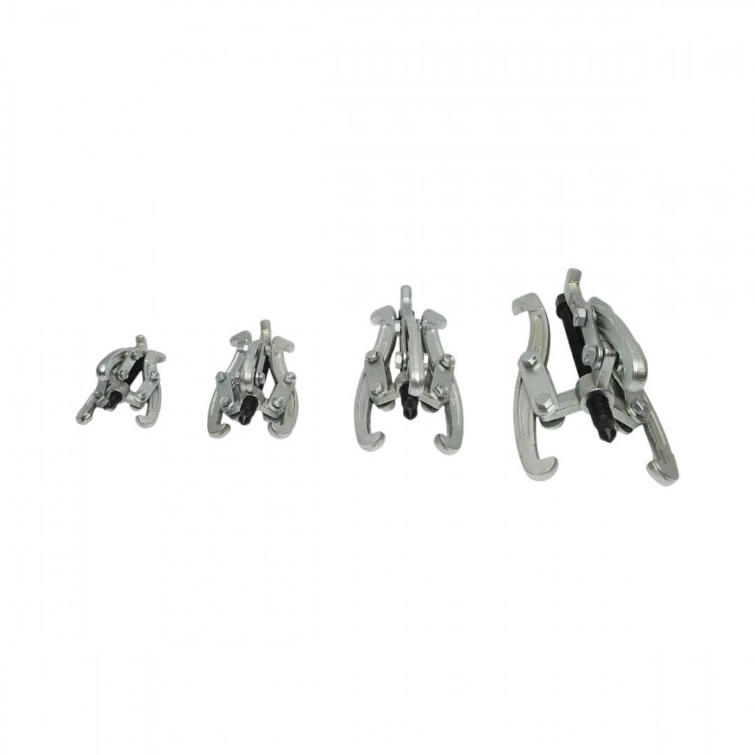 Set 4 extractoare rulmenti cu 3 brate 75mm, 100mm, 150mm, 200mm