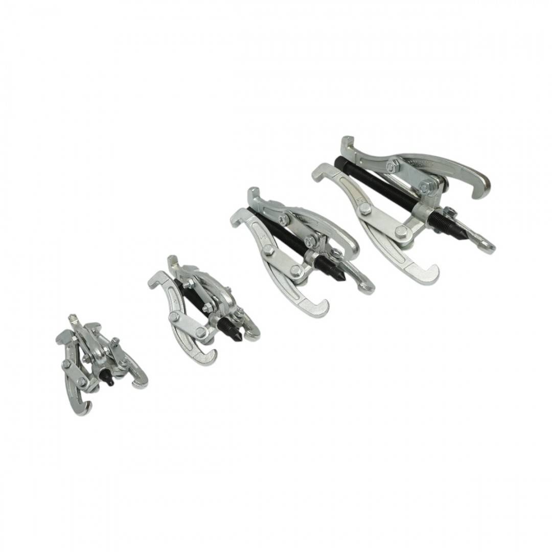 Set 4 extractoare rulmenti cu 3 brate 75mm, 100mm, 150mm, 200mm