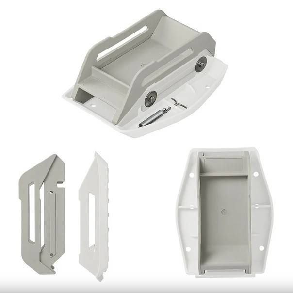 Set 4 picioare stabilizare cu arc pentru rulota 25.5 cm x 10.5 cm